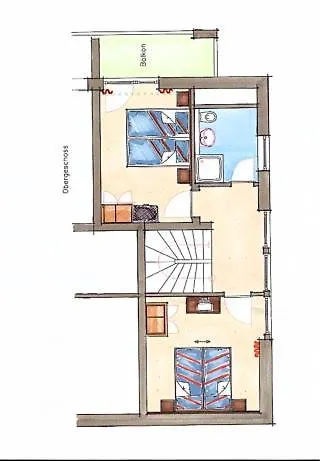 3-raum-maisonette-wohnung Sonnenblume Lejlighed
